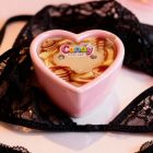 Масажна свічка з ароматом панкейка Candy Pancake у формі серця, 70 мл вид 3