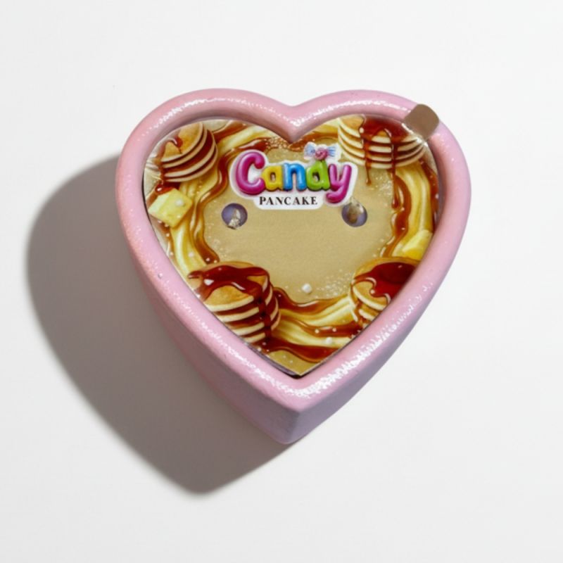 Масажна свічка з ароматом панкейка Candy Pancake у формі серця, 70 мл вид 9