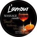 Массажная свеча L'amour Aperol Rush с ароматом коктейля Апероль, 30 мл