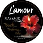 Массажная свеча L'amour Musked Hibiscus & Milk с цветочно-фруктовым ароматом, 30 мл вид 2