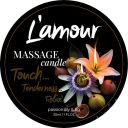 Массажная свеча L'amour Passion Lily & Fig с фруктово-цветочным ароматом, 30 мл