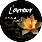 Масажна свічка L'amour Rain-Kissed Leather and Vanilla з ароматом ванілі, 30 мл вид 2