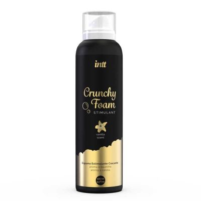 Массажная «хрустящая» пена Intt Crunchy Foam Vanilla с ванильным ароматом, 150 мл