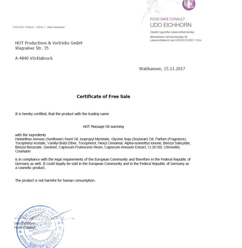 Масажна олія Hot Active Warming із зігрівальним ефектом, 100 мл вид 5