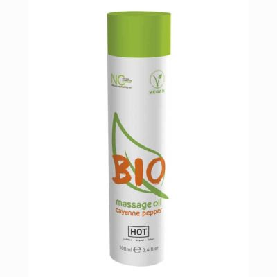 Массажное масло Hot Bio massage oil Cayenne pepper, 100 мл