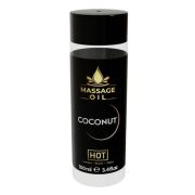 Масажна олія HOT Massage Oil Coconut з ароматом кокосу, 100 мл