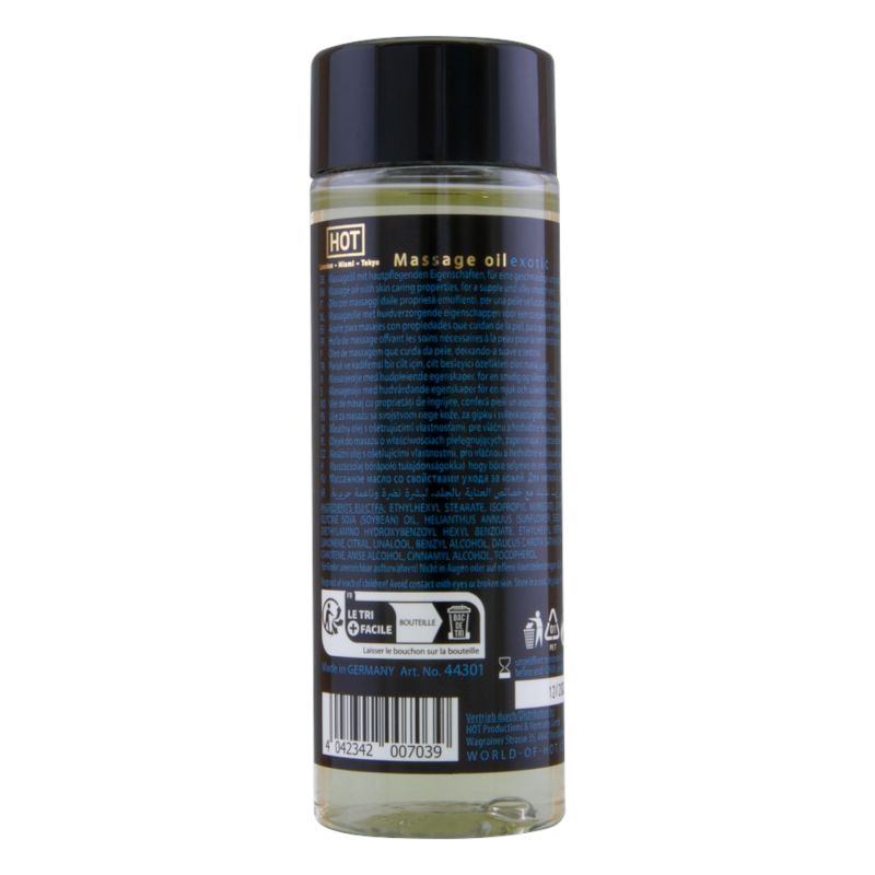 Массажное масло HOT Massage Oil Exotic с экзотическим ароматом, 100 мл вид 3