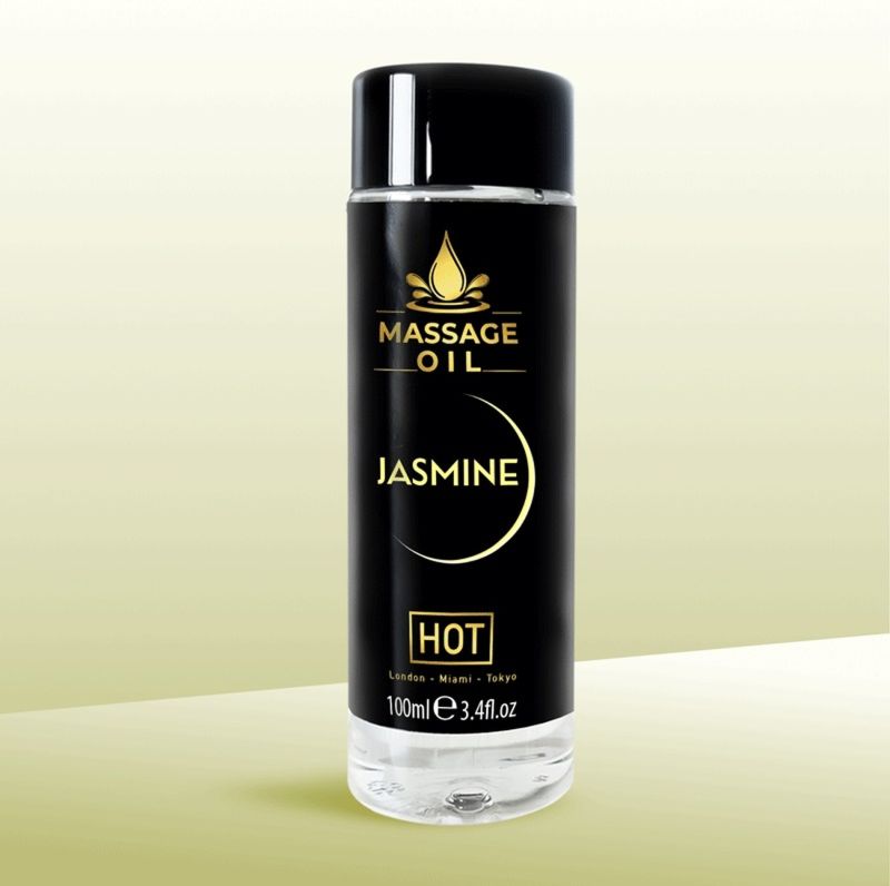 Масажна олія HOT Massage Oil Jasmin з ароматом жасмину, 100 мл вид 3
