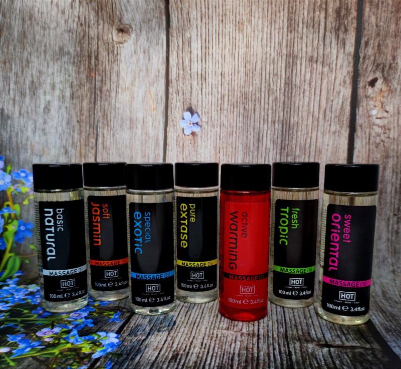 Массажное масло с нейтральным ароматом NATURAL, 100 мл вид 4