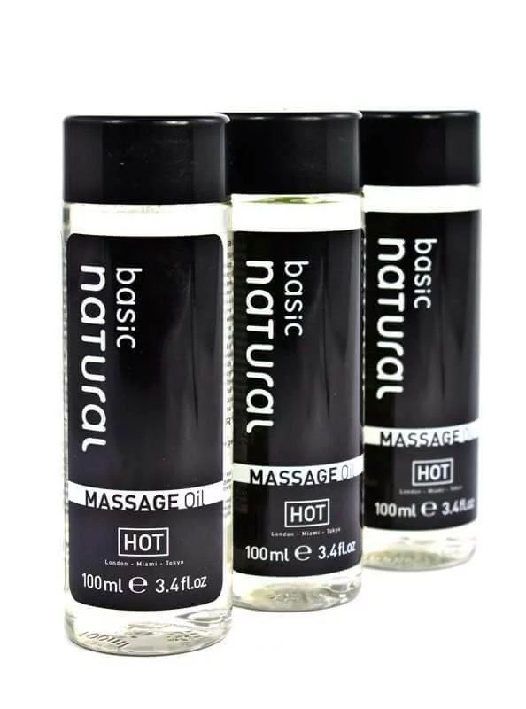 Массажное масло с нейтральным ароматом NATURAL, 100 мл вид 3