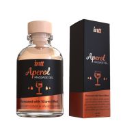 Съедобный массажный гель для интимных зон Intt со вкусом коктейля "Апероль" 30 мл