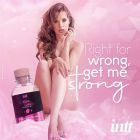 Їстівний масажний гель для інтимних зон Intt Cotton Candy зі смаком солодка вата, 30 мл вид 4