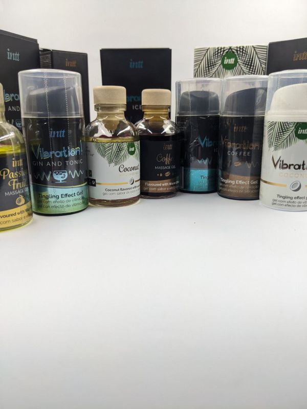 Масажний гель для інтимних зон з розігріваючим ефектом Intt Coconut та ароматом кокосу, 30 мл вид 8