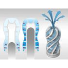 Мастубатор хай-тек рельефный Tenga Air Flow Gentle, белый вид 4