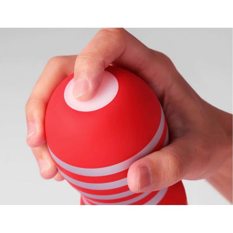 Мастубатор хай-тек рельефный Tenga Air Flow Gentle, белый вид 5