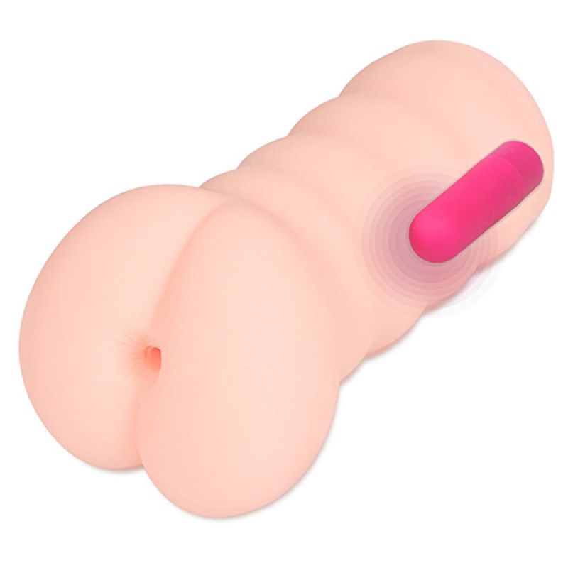 Мастурбатор-анус с вибрацией Kokos Tong-ggo телесный 18 см вид 3