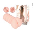 Мастурбатор-анус с вибрацией Kokos Tong-ggo телесный 18 см вид 10