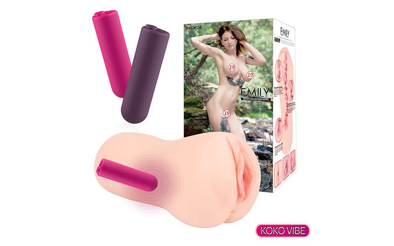 Мастурбатор ануса с вибрацией Kokos Emily вид 2