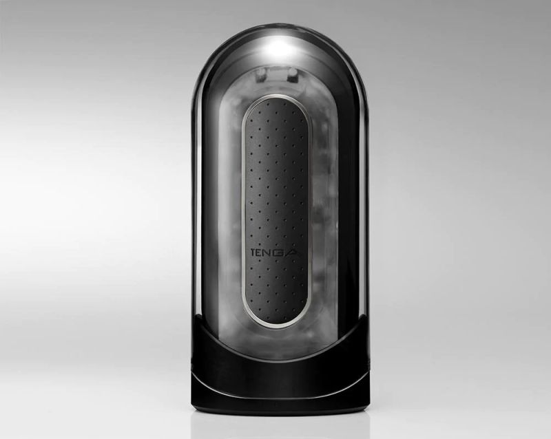 Мастурбатор с вибрацией Tenga - Flip Zero 0 Electronic Vibration Black вид 7