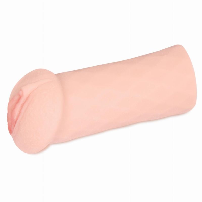 Мастурбатор двошаровий Kokos Elegance 007 реалістичний з кібершкіри, бежевий вид 5