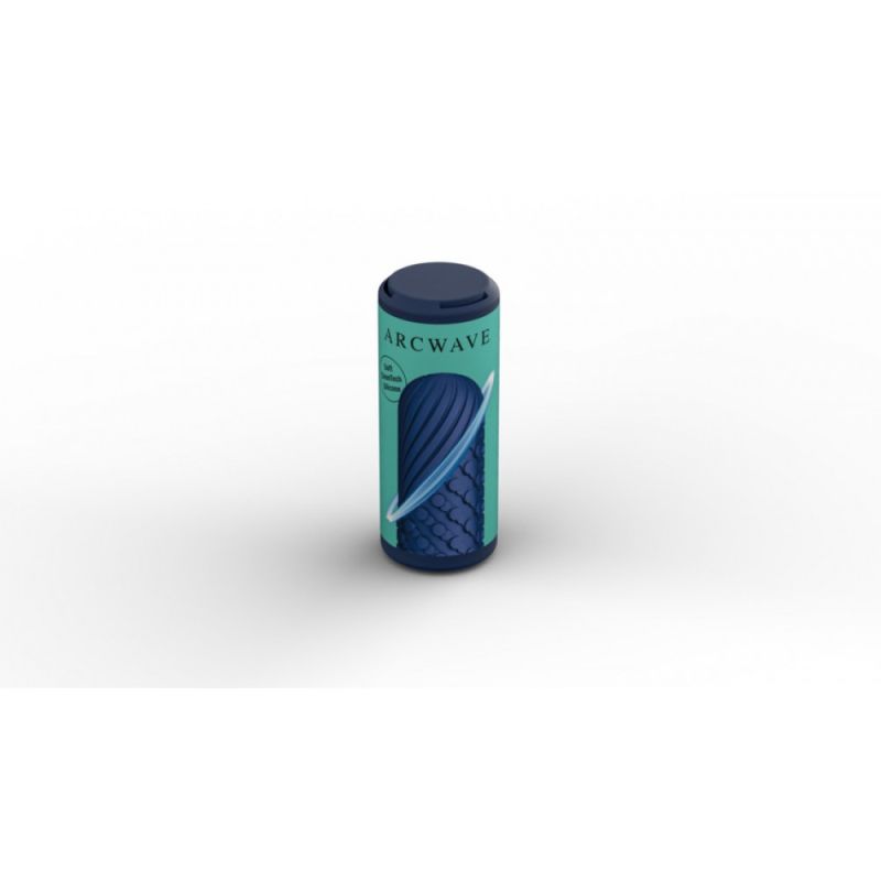 Мастурбатор-мини двусторонний синий Arcwave Ghost On Counter с чехлом для хранения вид 22