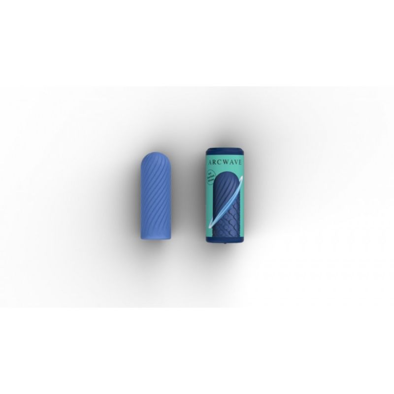 Мастурбатор-мини двусторонний синий Arcwave Ghost On Counter с чехлом для хранения вид 19