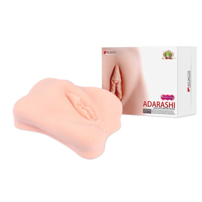 Мастурбатор вагина Kokos Adarashi-2 двухслойный из киберкожи вид 2