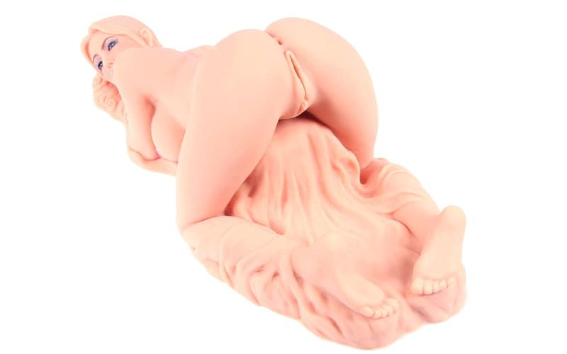 Мастурбатор кукла с вибрацией двухслойная Kokos Valentina вид 5