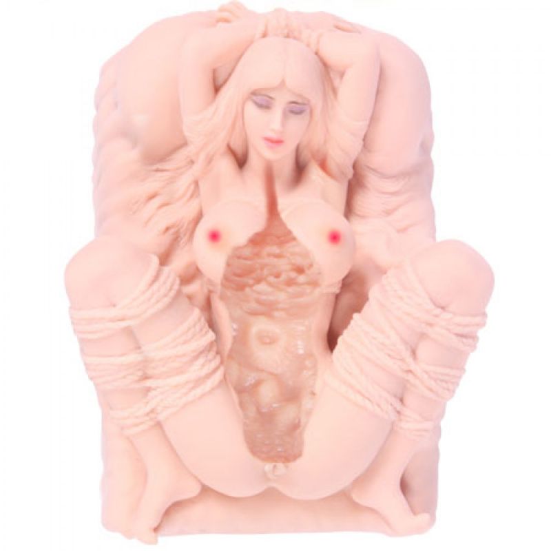 Мастурбатор лялька з вібрацією Kokos Erica вид 4