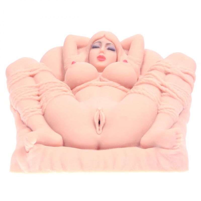 Мастурбатор лялька з вібрацією Kokos Erica вид 5