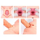 Мастурбатор лялька з вібрацією Kokos Victoria вид 12