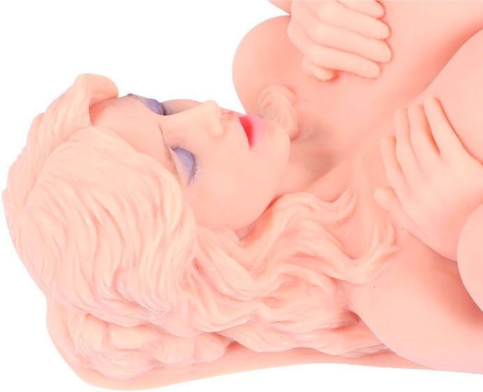 Мастурбатор лялька з вібрацією Kokos Victoria вид 11