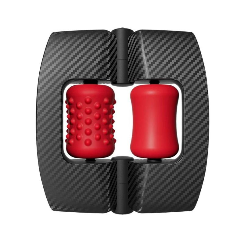 Мастурбатор нереалистичный с вибрацией Orctan красно-черный вид 2