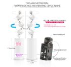 Мастурбатор полуторс Kokos Cherry, два входа: вагина и попка с вибрацией вид 8