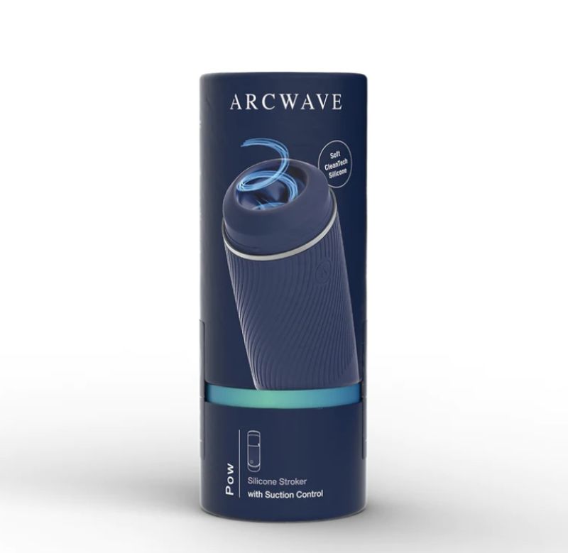 Мастурбатор премиум-класса с контролем всасывания Arcwave Pow Stroker Blue вид 4