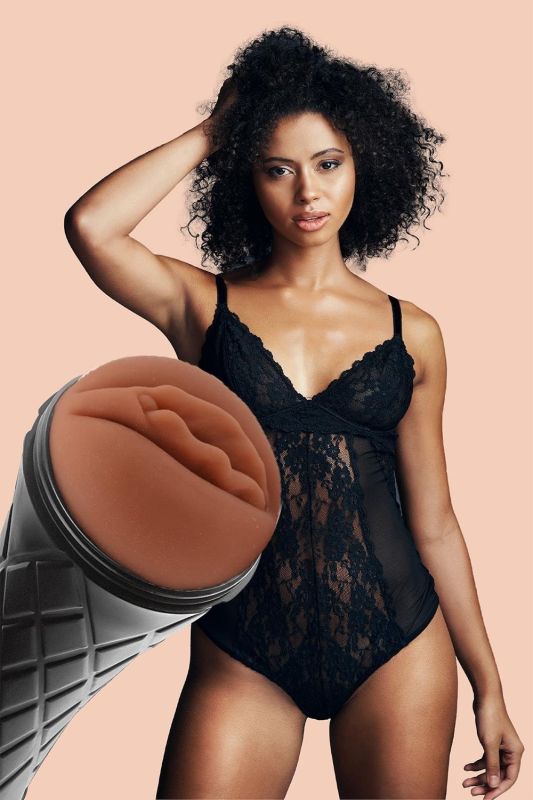 Мастурбатор реалистичный Dreamtoys The Girl Next Door Marly вагина, коричневый вид 3