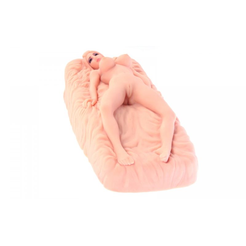 Мастурбатор реалистичный кукла с вибрацией Kokos Nancy, киберкожа вид 3