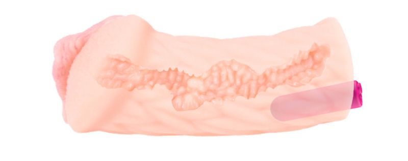 Мастурбатор реалістичний з вібрацією Kokos Elegance 005, кібершкіра, 16.5 х 6.2 см вид 4