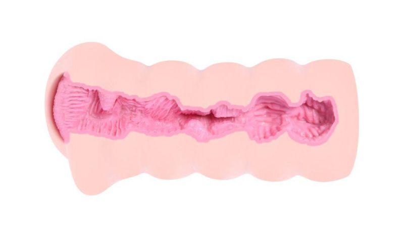 Мастурбатор реалистичный с вибрацией Kokos Gloria, двошаровый, киберкожа, 18.5 х 8.5 см вид 4