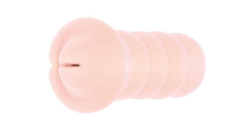 Мастурбатор реалістичний з вібрацією Kokos Gloria, двошаровий, кібершкіра, 18.5 х 8.5 см вид 5