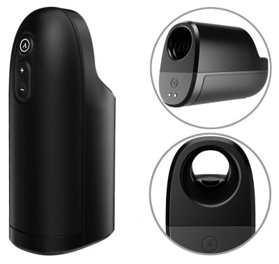 Мастурбатор с пульсацией Arcwave Ion 2 в комплекте с чехлом, черный