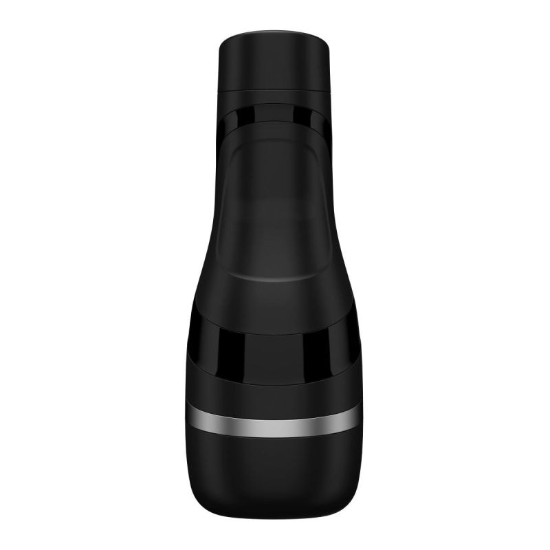 Мастурбатор Satisfyer Men Classic, чорний із сріблястою смужкою вид 8