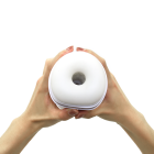 Мастурбатор Sweet Em хай-тек нереалістичний у колбі, білий 10 режимів вібрації + стиск вид 3