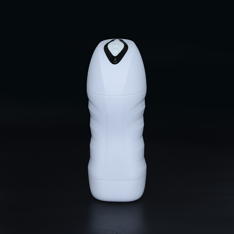 Мастурбатор Sweet Em хай-тек нереалістичний у колбі, білий 10 режимів вібрації + стиск вид 10