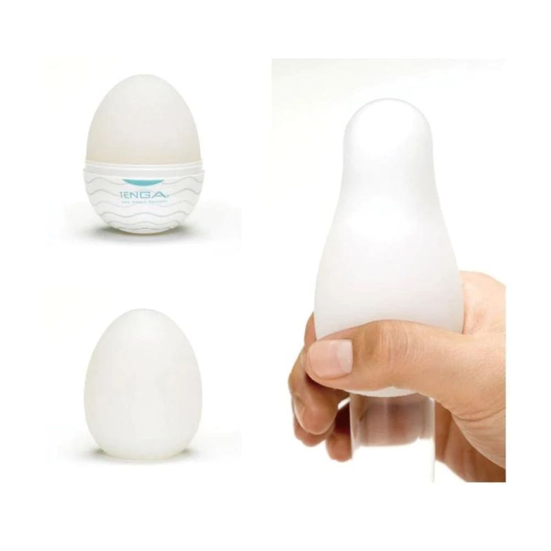 Мастурбатор TENGA EGG WAVY II COOL EDITION вид 4