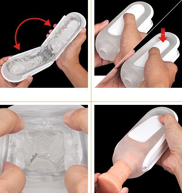 Мастурбатор Tenga - Flip Zero 0 White вид 14