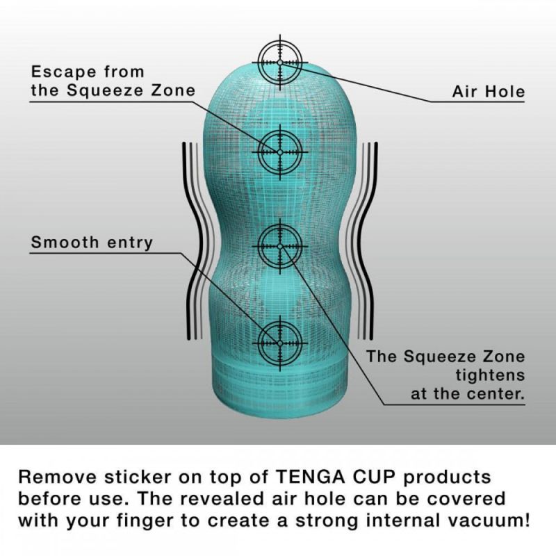 Мастурбатор Tenga ORIGINAL VACUUM CUP COOL вид 4