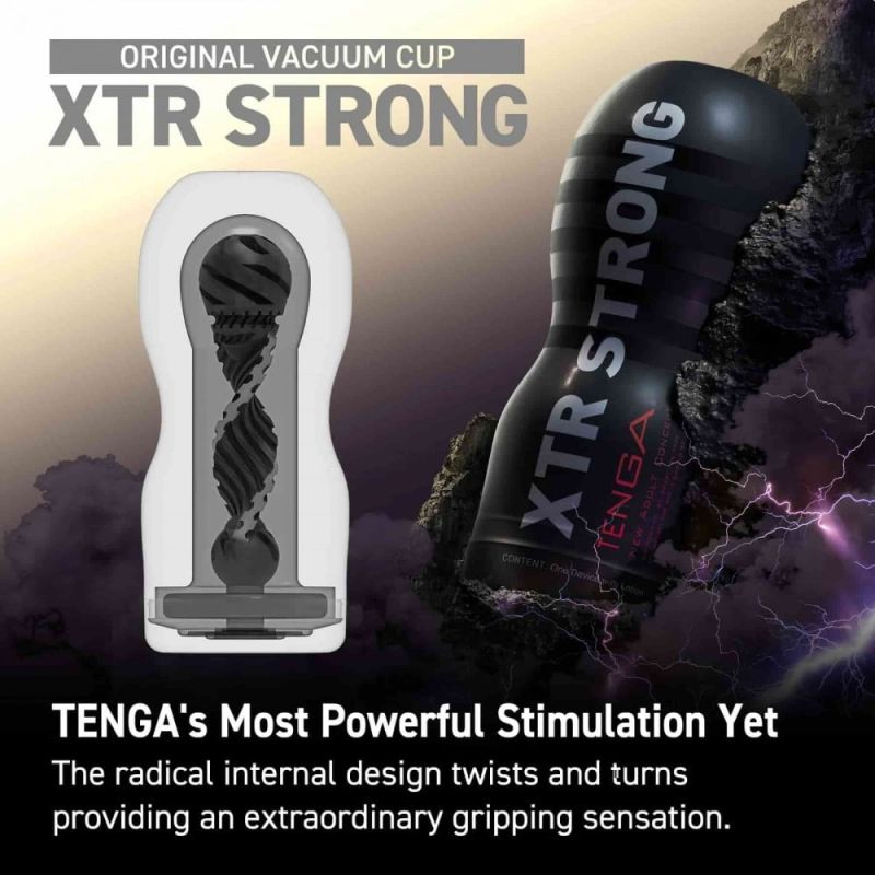 Мастурбатор Tenga - Original Vacuum Cup Extra Strong вид 4