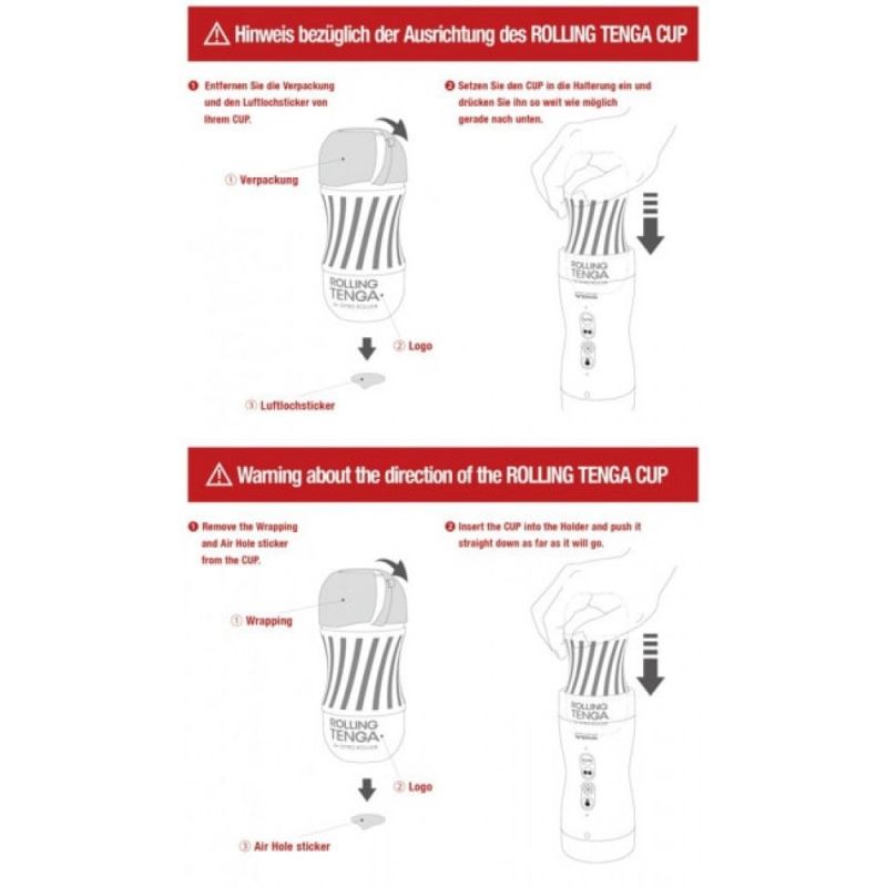 Мастурбатор Tenga ROLLING TENGA GYRO ROLLER CUP вид 7