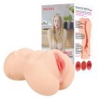 Мастурбатор вагина двухслойный Kokos HANNA ONAHOLE 002, киберкожа вид 2